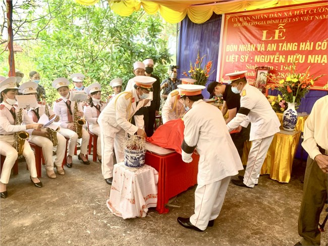 Tìm kiếm, quy tập hài cốt và trả lại tên cho các anh hùng liệt sĩ (22/7/2023)