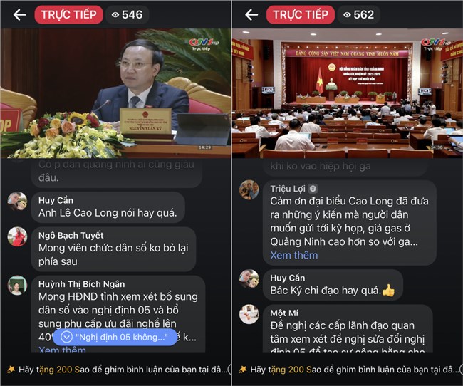 THỜI SỰ 21H30 ĐÊM 11/7/2023: Lần đầu tiên tại kỳ họp HĐND tỉnh Quảng Ninh, cử tri trong tỉnh cùng tham gia chất vấn trực tuyến lãnh đạo các sở ngành và nhận câu trả lời thông qua livestream trên fanpage.