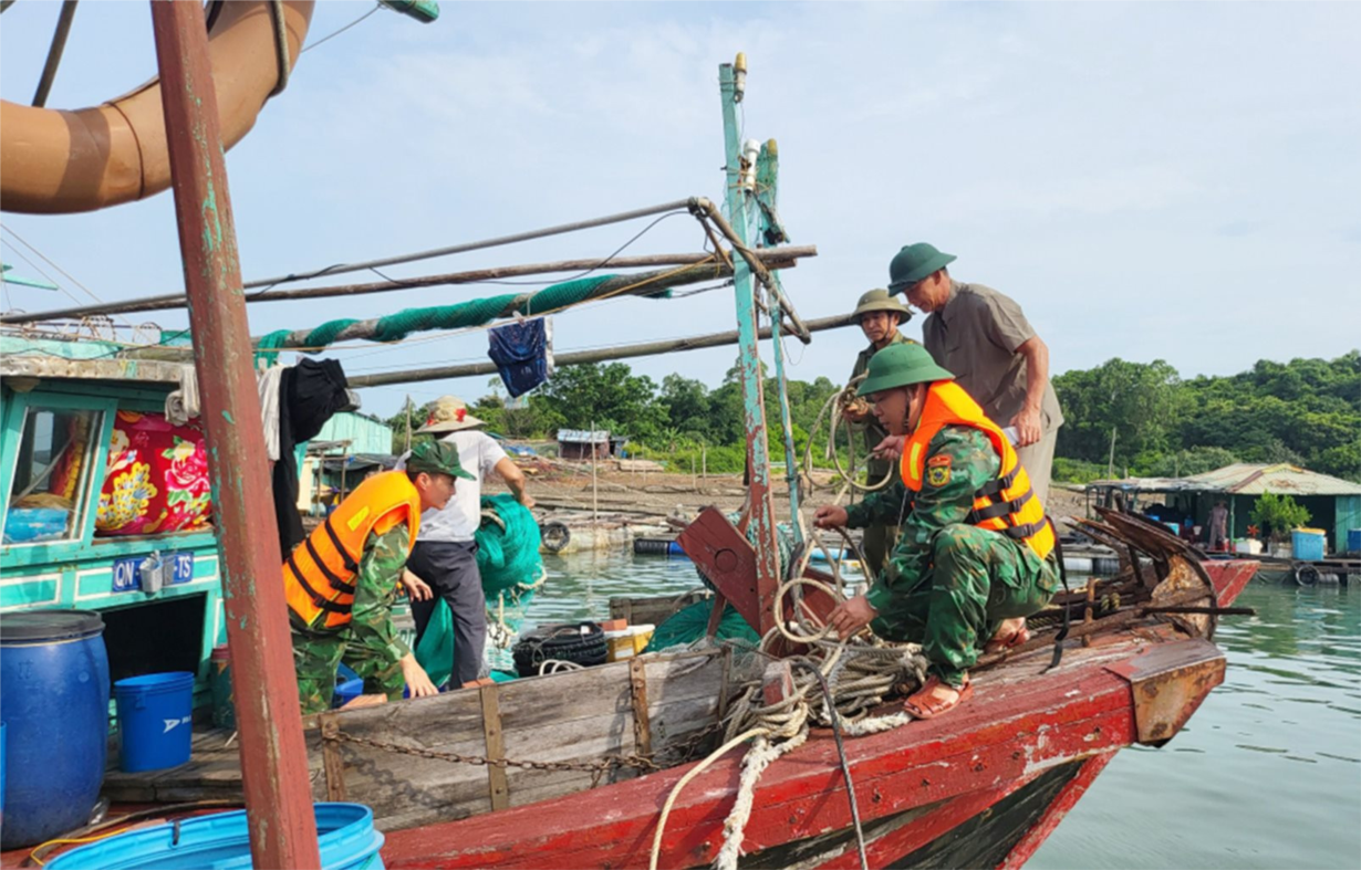 Các tỉnh Bắc Trung bộ chủ động ứng phó với cơn bão số 1 (17/7/2023)