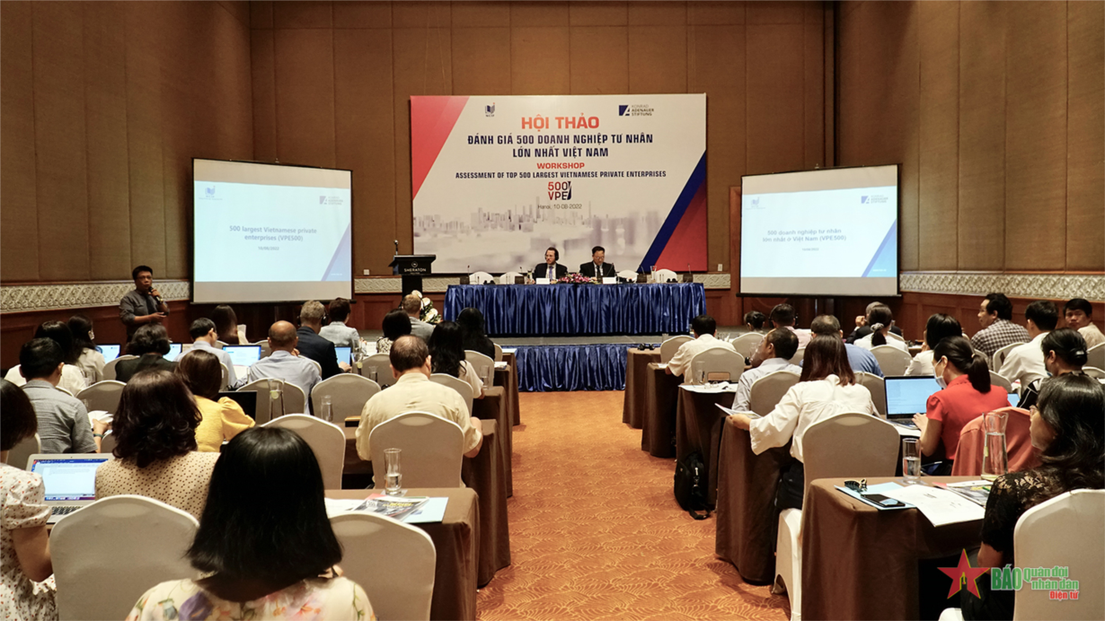 Hội thảo đánh giá 500 doanh nghiệp tư nhân lớn nhất Việt Nam 2023 (31/8/2023)