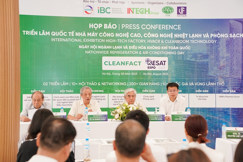 Việt Nam tổ chức triển lãm quốc tế về công nghệ nhiệt lạnh và phòng sạch lớn nhất từ trước tới nay (24/8/2023) 