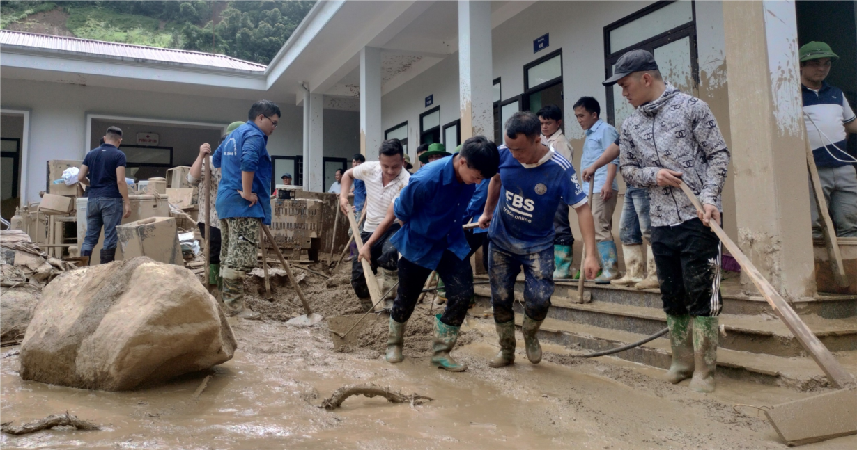 Lũ dữ vùng cao Mù Cang Chải và phản ứng của cấp uỷ, chính quyền cơ sở (22/8/2023)