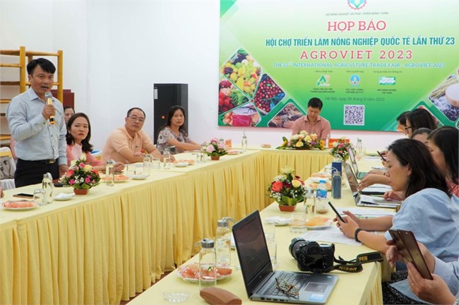 AgroViet 2023: Kết nối chuỗi giá trị, phát triển nông nghiệp sinh thái, bền vững (7/9/2023)