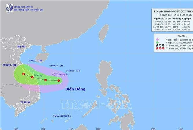 THỜI SỰ 21H30 ĐÊM 24/9/2023: Các tỉnh, thành phố Trung Bộ, Tây Nguyên và Nam Bộ chủ động ứng phó với áp thấp nhiệt đới và mưa lớn.