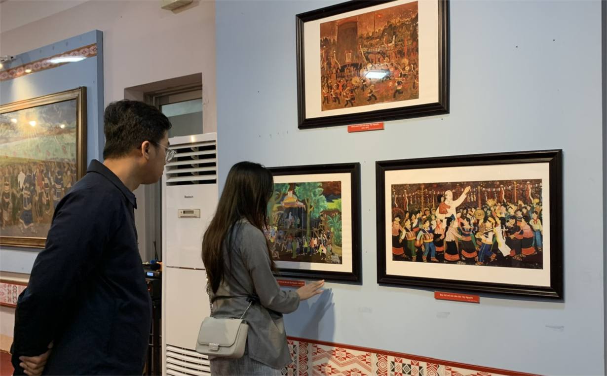 Gia Lai: Triển lãm tranh của hoạ sĩ Xu-Man thu hút du khách (3/9/2023)