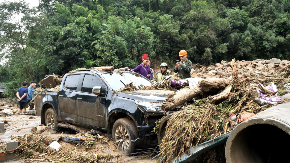 Lào Cai công bố tình huống khẩn cấp về thiên tai trên địa bàn thị xã Sa Pa (13/9/2023)