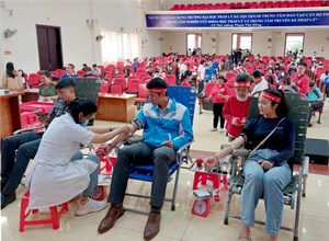 Đắk Lắk: Tiếp nhận 622 đơn vị máu trong ngày “Chủ nhật đỏ” (14/1/2024)