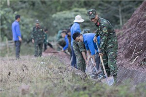 Hướng Tây mùa khô – gắn chặt tình quân dân nơi vùng cao biên giới (19/1/2024)