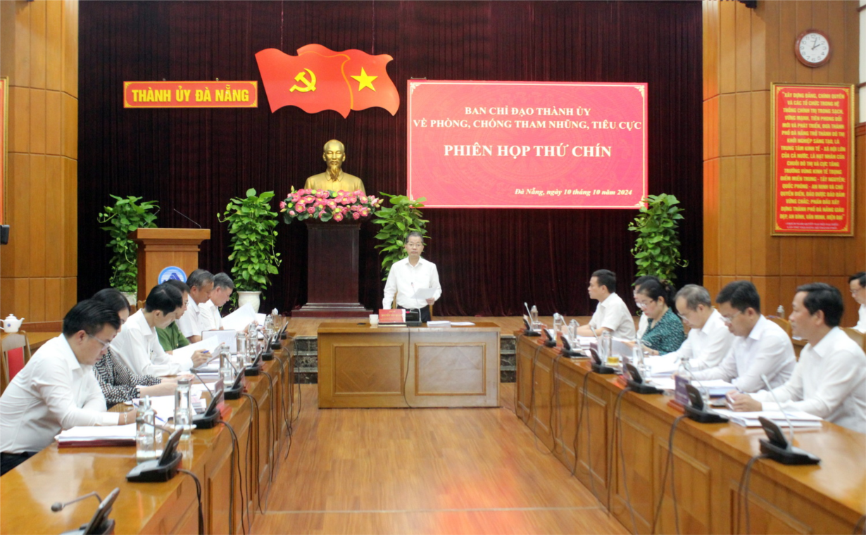 Đà Nẵng đẩy nhanh tiến độ xử lý các vụ án, vụ việc (10/10/2024)