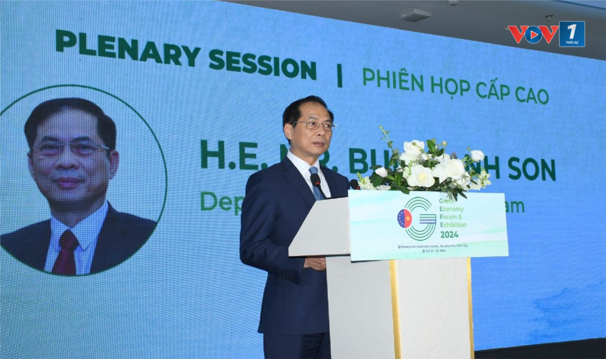 Tăng trưởng xanh để phát triển bền vững (21/10/2024)