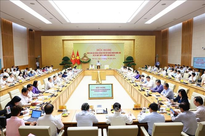 THỜI SỰ 18H CHIỀU 15/10/2024: Thủ tướng Phạm Minh Chính và Chủ tịch Quốc hội Trần Thanh Mẫn đồng chủ trì Hội nghị Ban cán sự Đảng Chính phủ với Đảng đoàn Quốc hội về kỳ họp thứ 8, Quốc hội khóa 15.