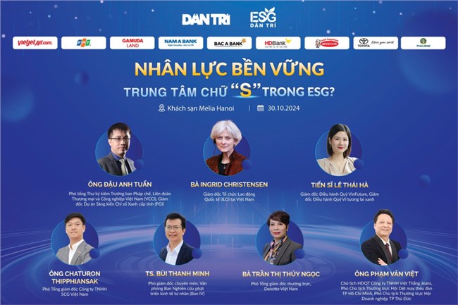 Hội thảo xây dựng nhân lực bền vững theo định hướng ESG (29/10/2024)