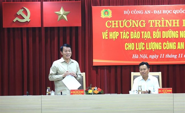 Tăng cường hợp tác đào tạo, bồi dưỡng nguồn nhân lực y tế cho lực lượng Công an nhân dân (12/11/2024)