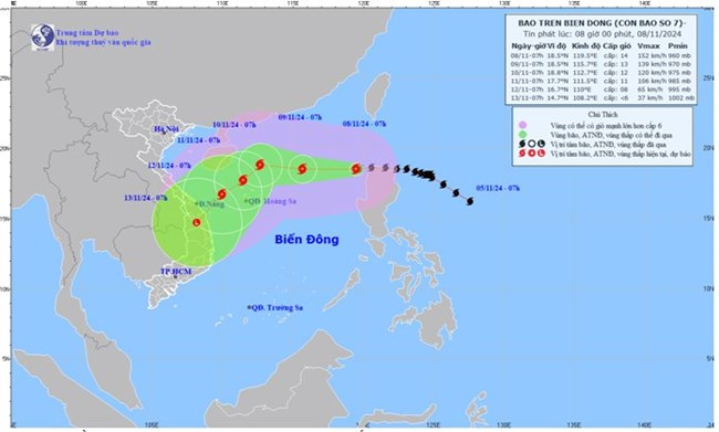 THỜI SỰ 12H TRƯA 8/11/2024: Gần 70 nghìn tàu thuyền đã được thông tin về bão số 7.