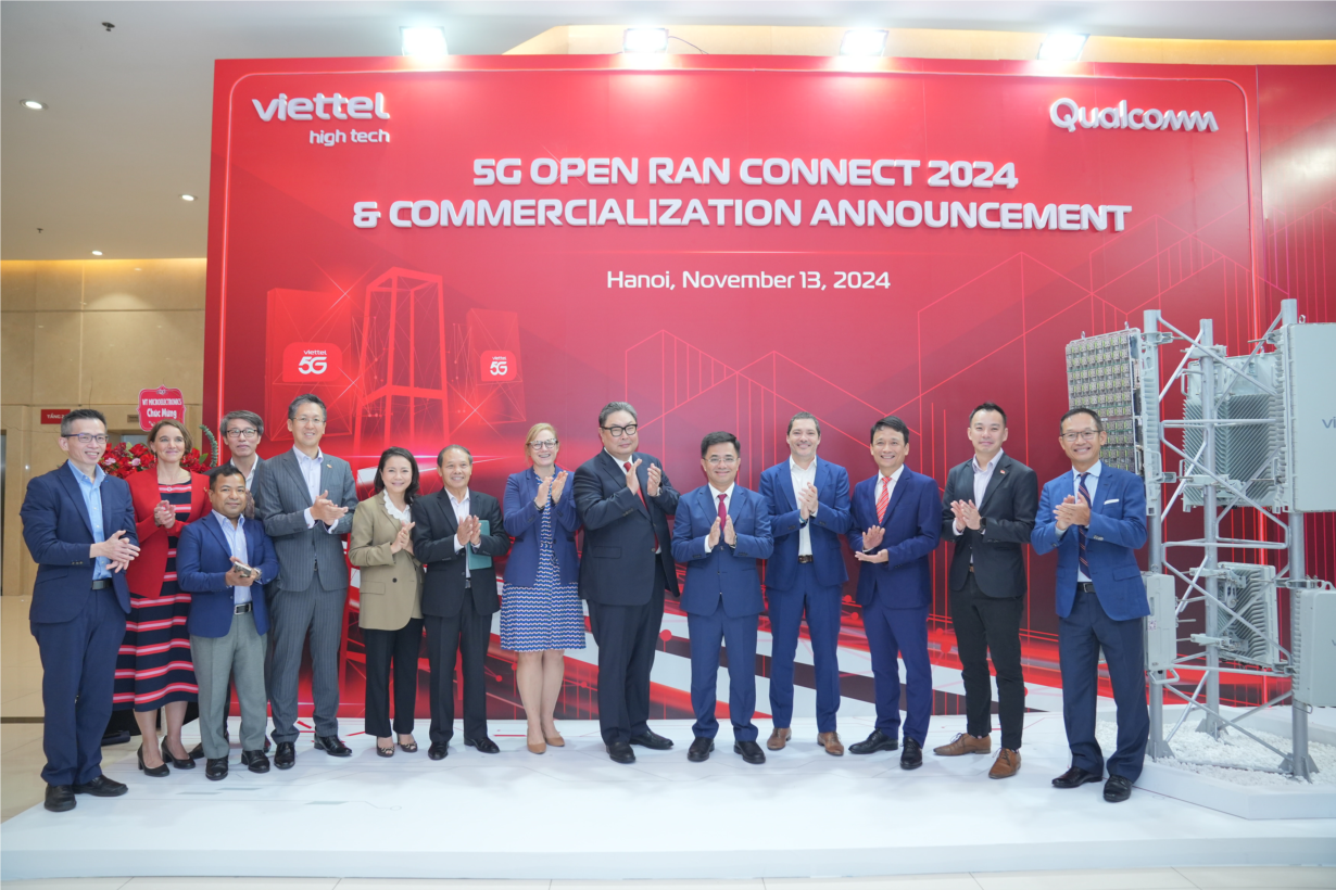 “5G Open RAN Connect 2024” – Sự kiện quốc tế về 5G Open RAN đầu tiên tại Việt Nam (13/11/2024)