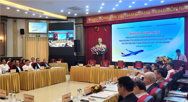 Nâng cao vai trò của thành phần kinh tế nhà nước trong nền kinh tế thị trường định hướng xã hội chủ nghĩa ở Việt Nam (10/11/2024)