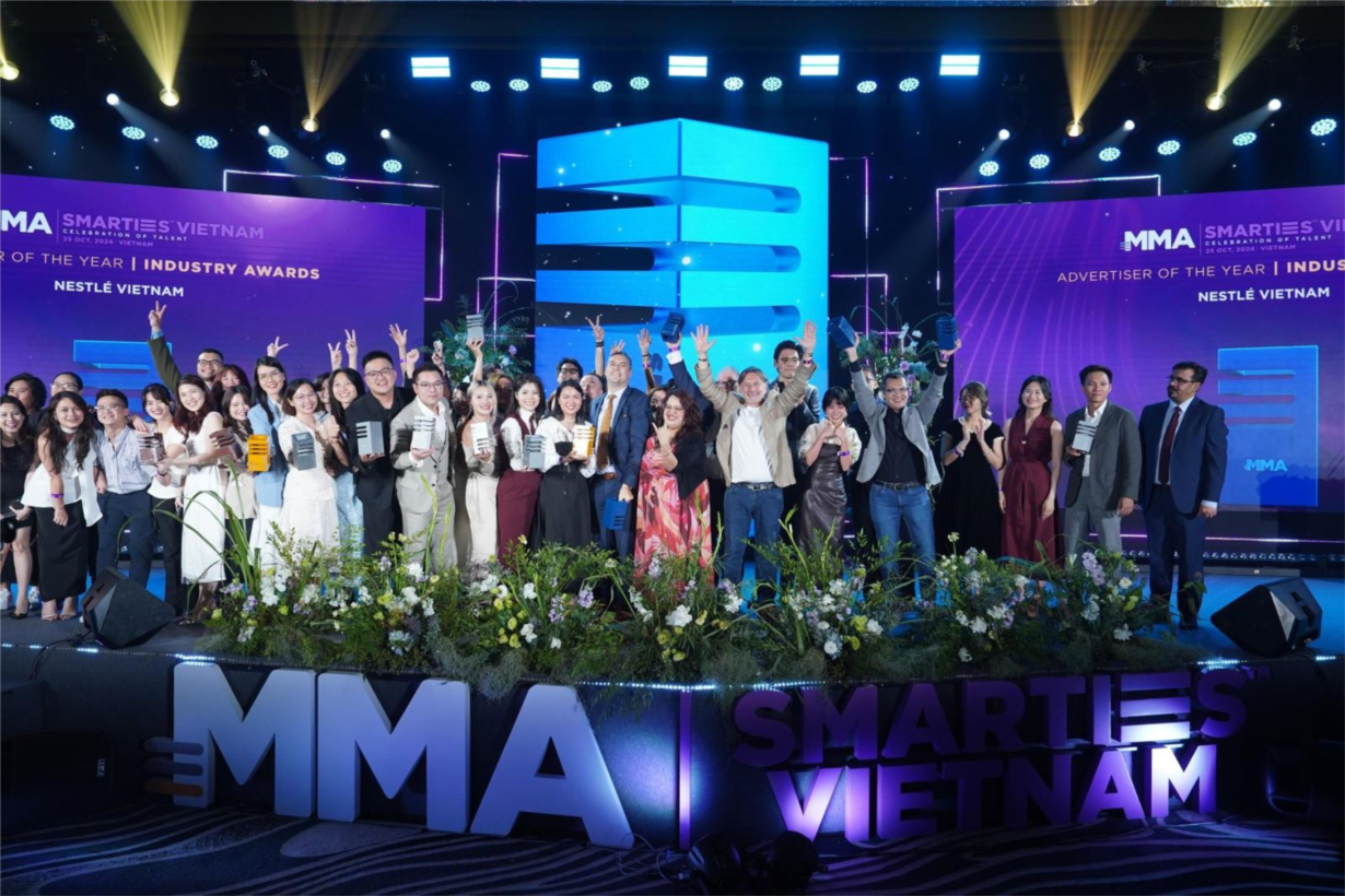 Nestlé Việt Nam được vinh danh là 'Nhà quảng cáo của năm' tại MMA Awards 2024