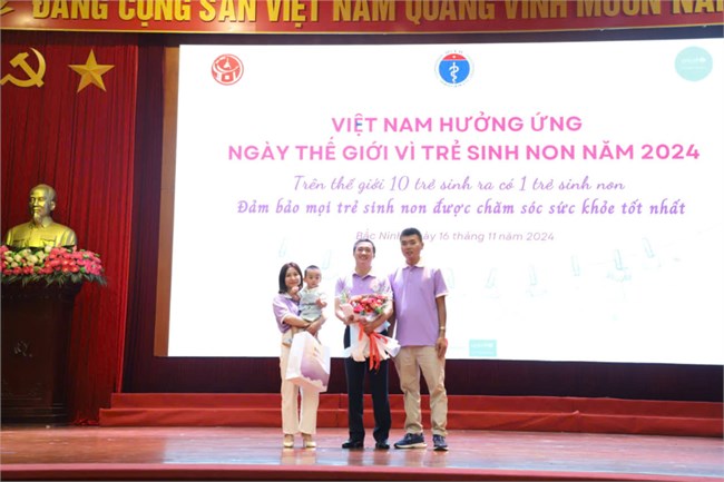 Cứ 10 trẻ được sinh ra thì có 1 trường hợp sinh non (16/11/2024)