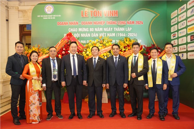 Hà Nội: Tôn vinh 120 doanh nhân, doanh nghiệp tiêu biểu Thủ đô năm 2024