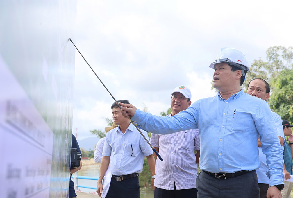 Lập phương án tổng thể chỉnh trị sông Trà Câu, Quảng Ngãi (4/12/2024)