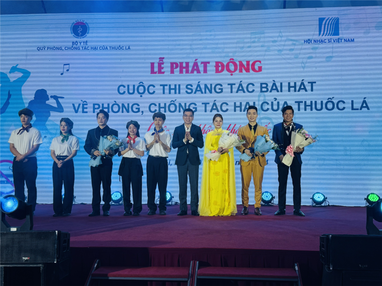 Phát động cuộc thi sáng tác bài hát về phòng chống tác hại của thuốc lá (19/12/2024)