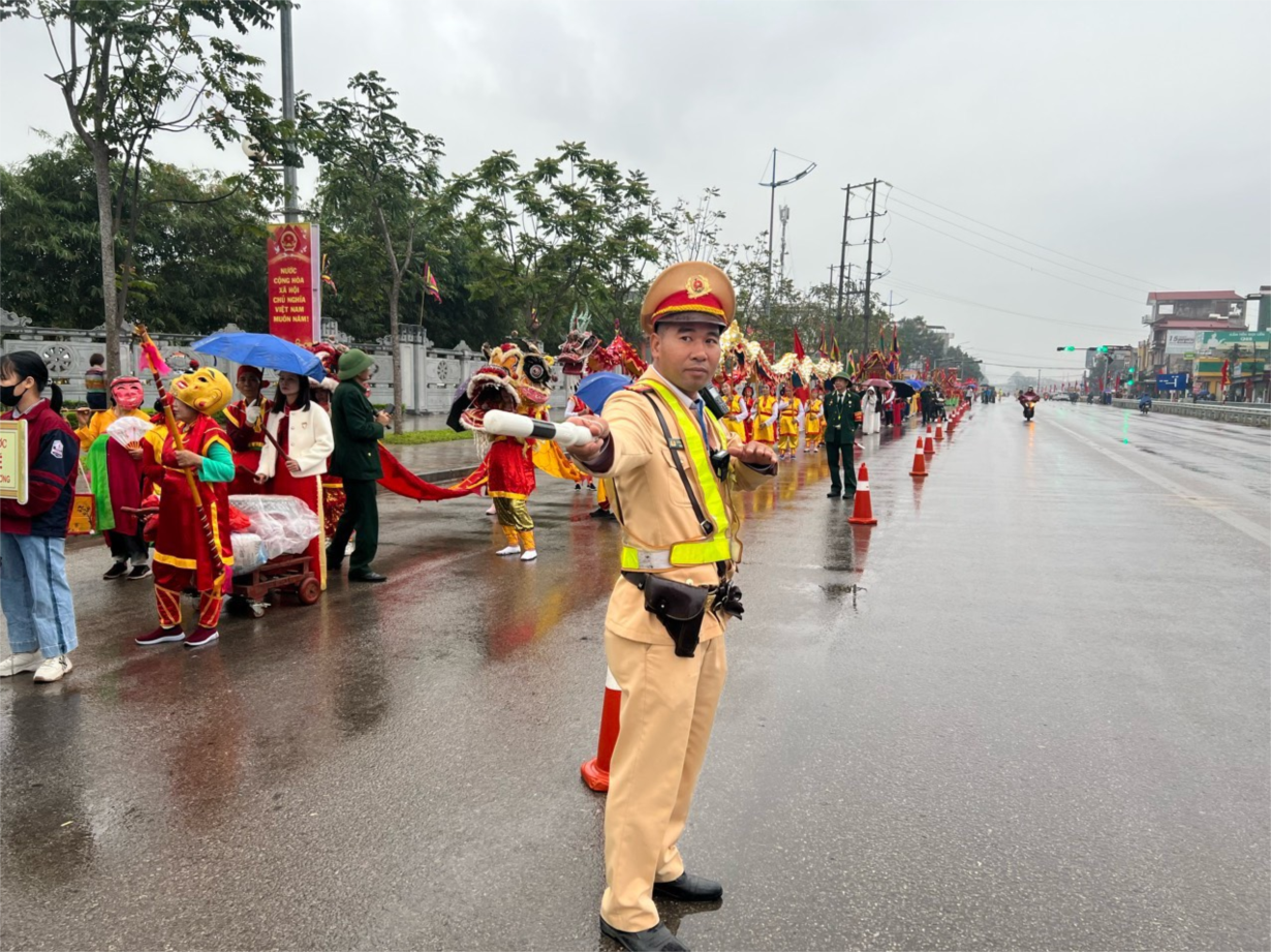 Bắc Giang đảm bảo an toàn giao thông tại các lễ hội đầu xuân (23/02/2024)