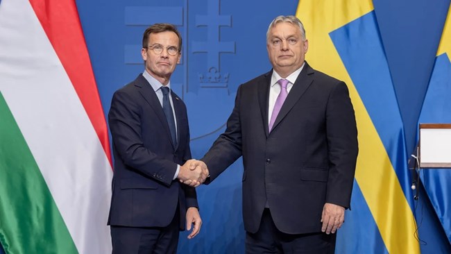 Hungary chấp thuận việc Thụy Điển gia nhập NATO (27/2/2024)