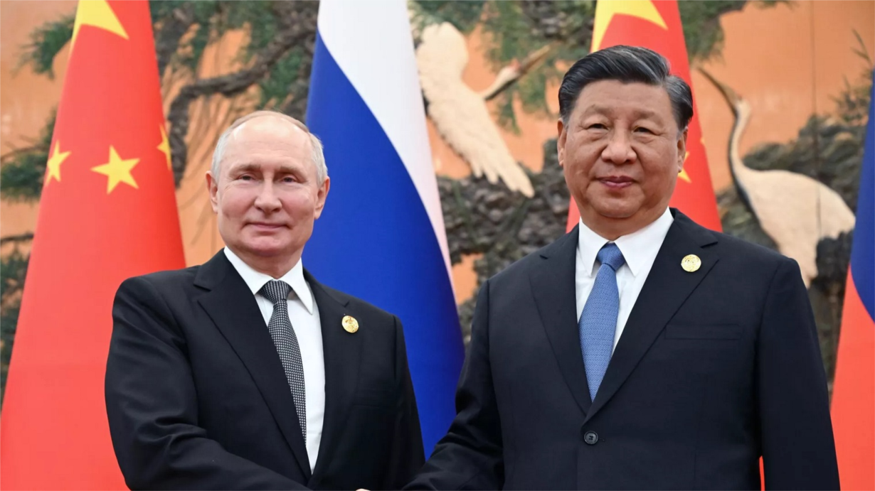 Tổng thống Nga Vladimir Putin điện đàm với Chủ tịch Trung Quốc Tập Cận Bình (8/2/2024)
