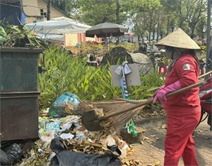 Buôn Ma Thuột - Đắk Lắk: Đảm bảo vệ sinh môi trường dịp Tết Giáp Thìn 2024 (07/2/2024)