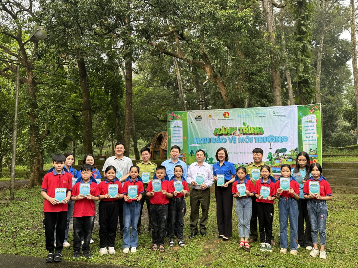 Khánh thành góc thông tin bảo vệ môi trường Mizuiku tại rừng Cúc Phương (29/03/2024)