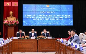 Hội thảo công tác chuẩn bị đề thi kỳ thi tốt nghiệp THPT từ năm 2025 (11/3/2024)