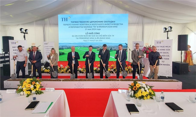 Tập đoàn TH khởi công dự án hơn 5.000 tỷ đồng tại Liên bang Nga (22/05/2024)