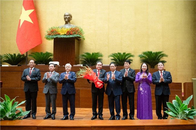 Ông Trần Thanh Mẫn được bầu làm Chủ tịch Quốc hội khóa 15 (20/5/2024)