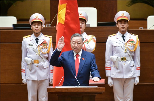   Chủ tịch nước Tô Lâm tuyên thệ nhậm chức (22/5/2024)