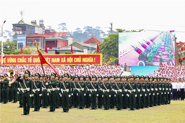 Sơ duyệt Lễ kỷ niệm 70 năm Chiến thắng Điện Biên Phủ (03/5/2024)
