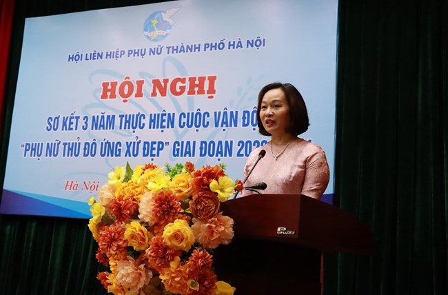 Phụ nữ Hà Nội tích cực hưởng ứng cuộc vận động “Phụ nữ Thủ đô ứng xử đẹp” (30/05/2024)