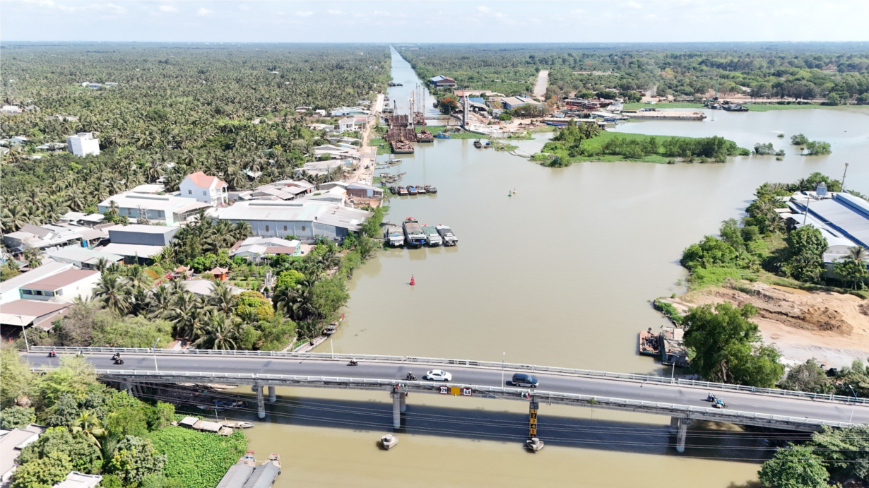 Tiền Giang: Mở nhiều cửa cống lớn để đón nhận nước ngọt vào phục vụ sinh hoạt, sản xuất (02/5/2024)