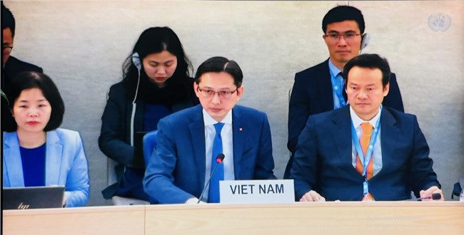 Cộng đồng quốc tế đánh giá cao thành tựu của Việt Nam về bảo vệ và thúc đẩy quyền con người tại Phiên đối thoại về Báo cáo quốc gia UPR chu kỳ IV (07/05/2024)