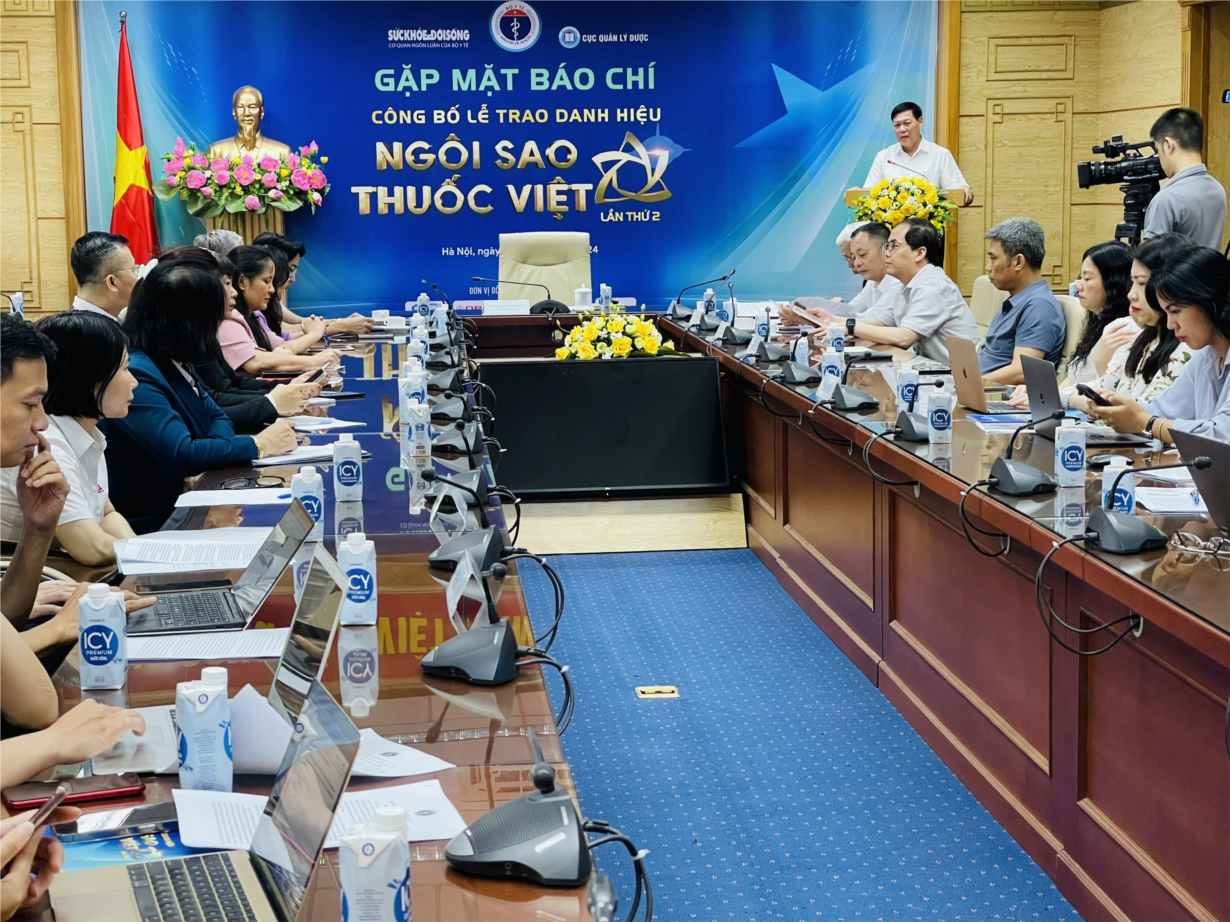 68 sản phẩm sắp được trao danh hiệu “Ngôi sao thuốc Việt” (15/05/2024)