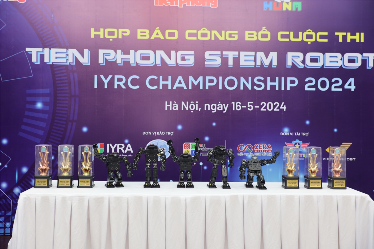 Phát động cuộc thi Tien Phong Stem Robotics – IYRC Championship 2024 (16/05/2024)