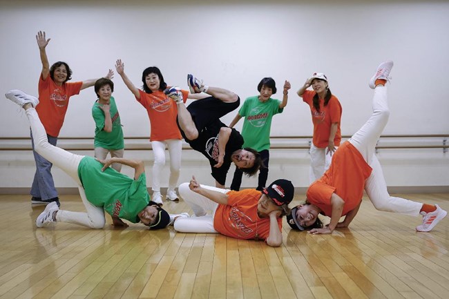 Nhóm nhảy breakdance của người cao tuổi Nhật Bản (23/6/2024)