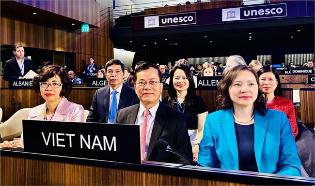  Việt Nam được tín nhiệm bầu làm Phó Chủ tịch Đại hội đồng Công ước UNESCO 2003(12/6/2024)