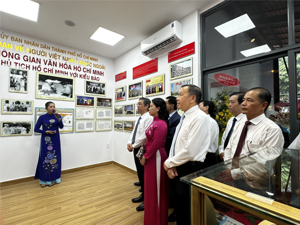 TP.HCM ra mắt “Không gian văn hóa Hồ Chí Minh – Điểm hẹn kiều bào” (8/6/2024)