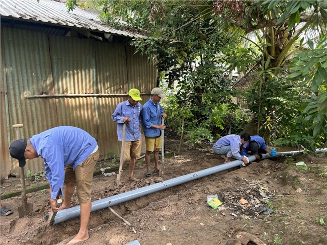 100% hộ dân nông thôn Trà Vinh sử dụng nước hợp vệ sinh (30/6/2024)