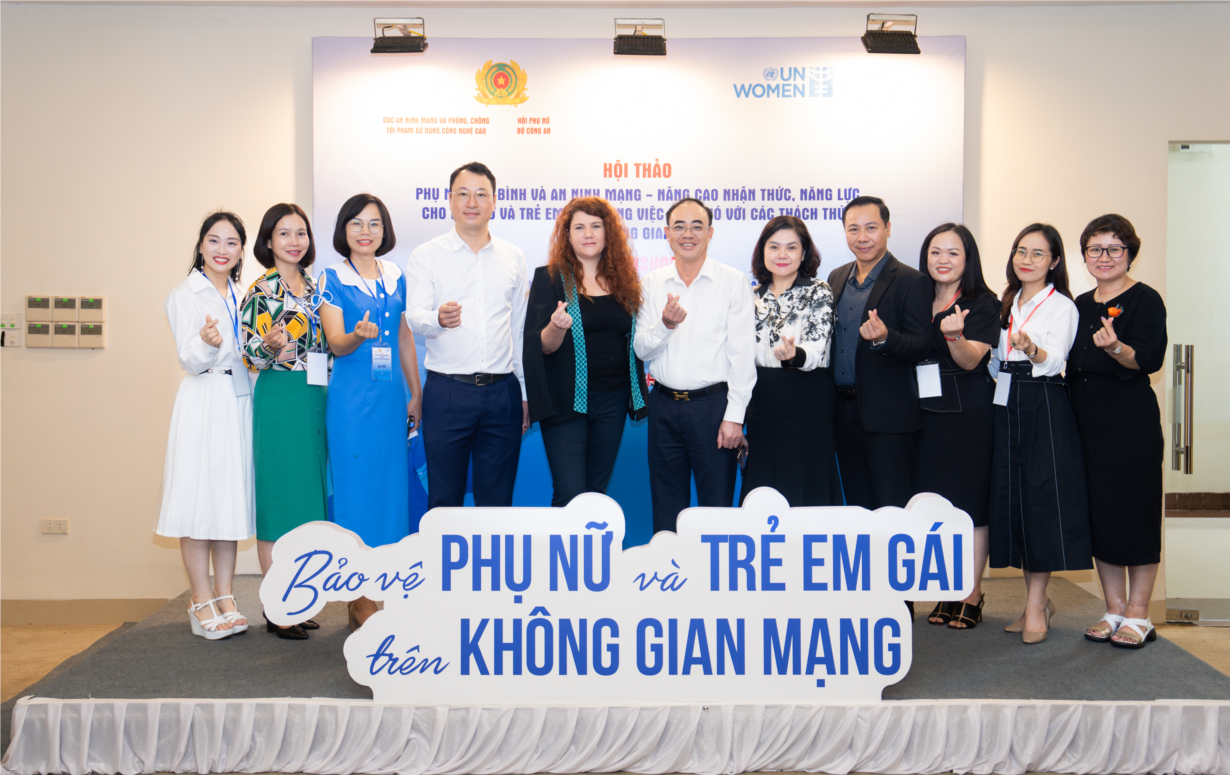 Trang bị kiến thức cho phụ nữ và trẻ em gái trong việc ứng phó với các thách thức trên không gian mạng (22/07/2024)