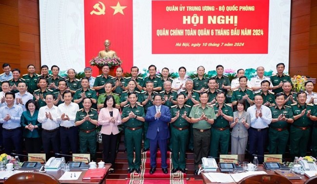 THỜI SỰ 18H CHIỀU 10/7/2024: Dự Hội nghị Quân chính toàn quân, Thủ tướng Phạm Minh Chính yêu cầu triển khai đồng bộ, toàn diện, hiệu quả chính sách Quốc phòng.