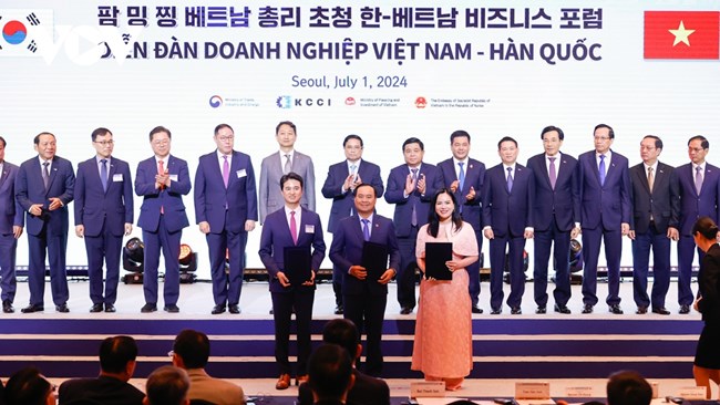 Thủ tướng Phạm Minh Chính: Việt Nam – Hàn Quốc sẽ cùng nhau tạo ra giá trị mới (1/7/2024)
