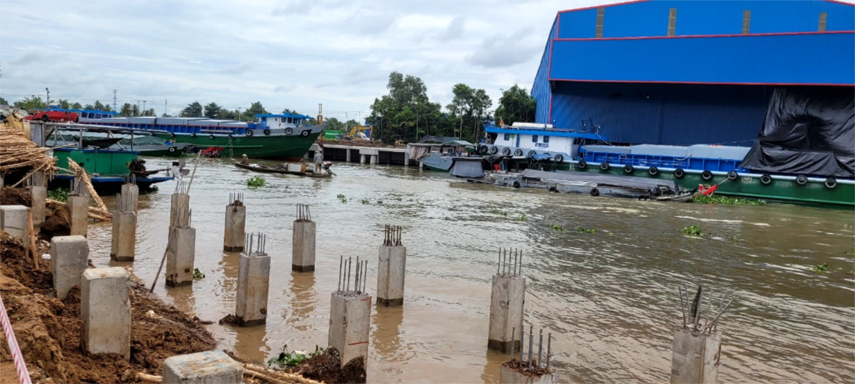 Tiền Giang:  Khẩn trương khắc phục sạt lở cấp bách từ vốn hỗ trợ của Chính phủ (17/7/2024)