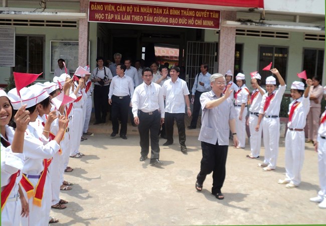 Quê hương Đồng Khởi nặng tình với Tổng Bí thư Nguyễn Phú Trọng (22/7/2024)