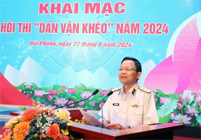 Khai mạc Hội thi Dân vận khéo Quân chủng Hải quân năm 2024 (27/08/2024)